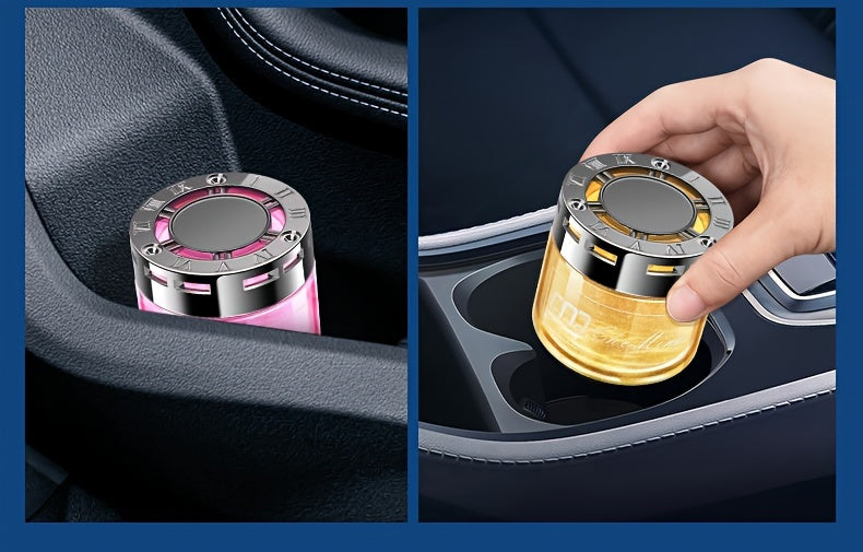 Car Cologne Jasmine High-End Car Interior Solid Balm Long Lasting Light Fragrance for Men, Car Air Freshener
